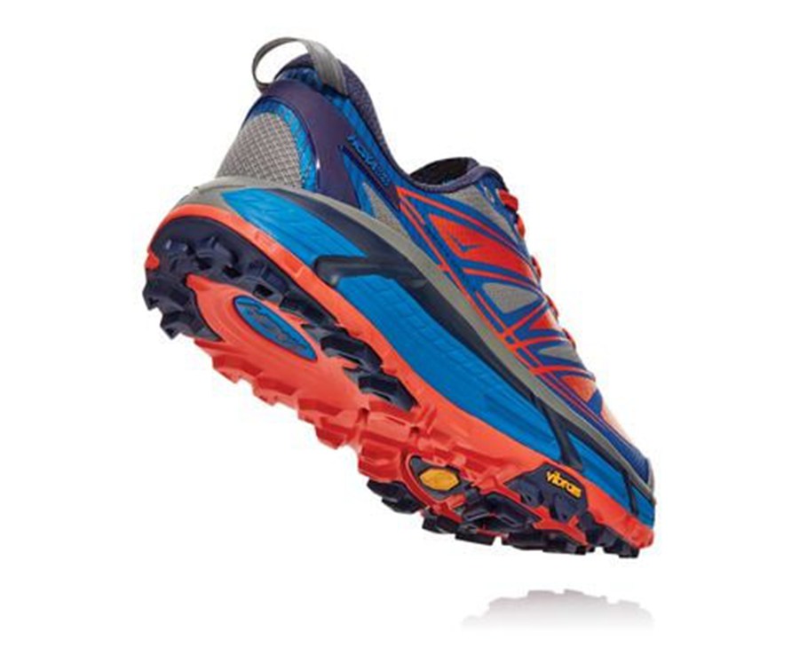 Hoka One One Mafate Speed 2 Trailskor Herr - Blå - QJYAF-7453